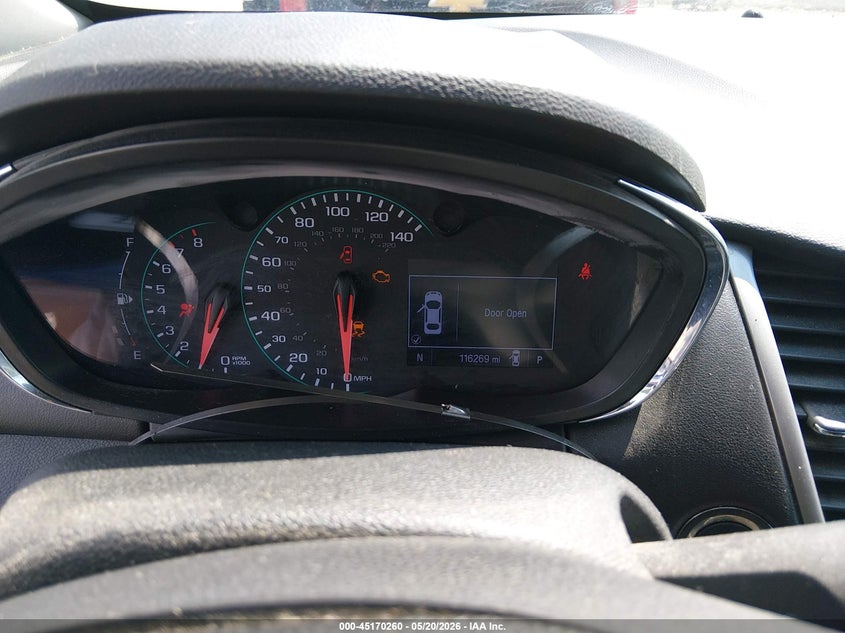 2019 CHEVROLET TRAX SPORT UTILITY VEHICLE 1.4L I-4 DOHC, VVT, TURBO, 138HP
