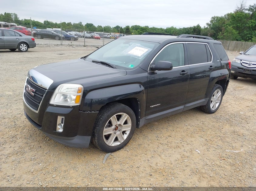 2011 Gmc Terrain 2.4 Slt-1 Black Lot 111045170266 Vin 2CTALUEC0B6362270