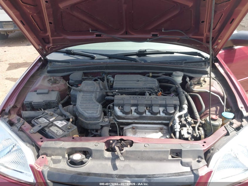 2003 HONDA CIVIC SEDAN 1.7L I-4 115HP