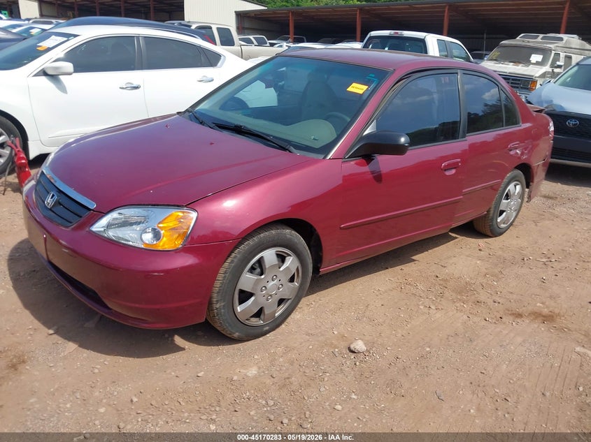 2003 HONDA CIVIC SEDAN 1.7L I-4 115HP