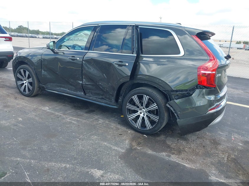 Vin: yv4a22pl2n1823330, lot: 45667980, volvo xc90 t6 inscription 7 passenger 20223