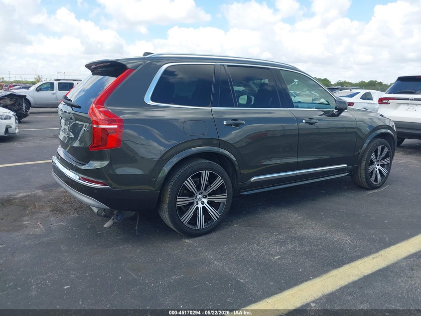 Vin: yv4a22pl2n1823330, lot: 45667980, volvo xc90 t6 inscription 7 passenger 20224