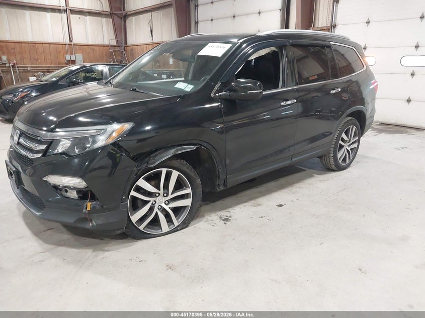 Vin: 5fnyf6h91gb071002, lot: 45668081, honda pilot touring 20162