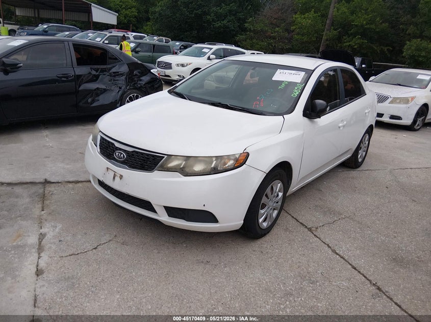 Vin: knafu4a23a5068512, lot: 45668095, kia forte ex 20102