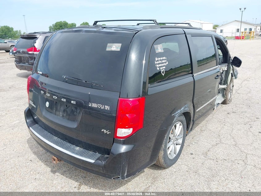 Vin: 2c4rdgeg6er309558, lot: 45668117, dodge grand caravan r/t 20144