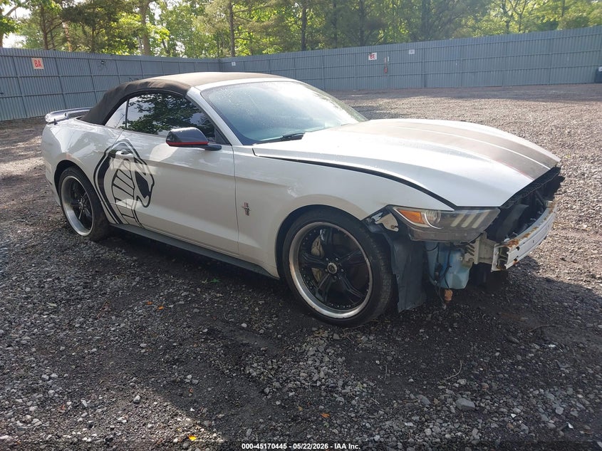 Vin: 1fatp8uh8g5204684, lot: 45668131, ford mustang ecoboost premium 2016 img_1