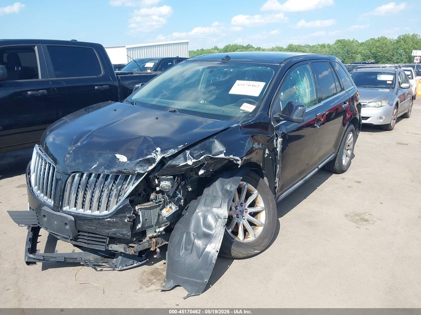 Vin: 2lmdj8jk6bbj10646, lot: 45668148, lincoln mkx 20112