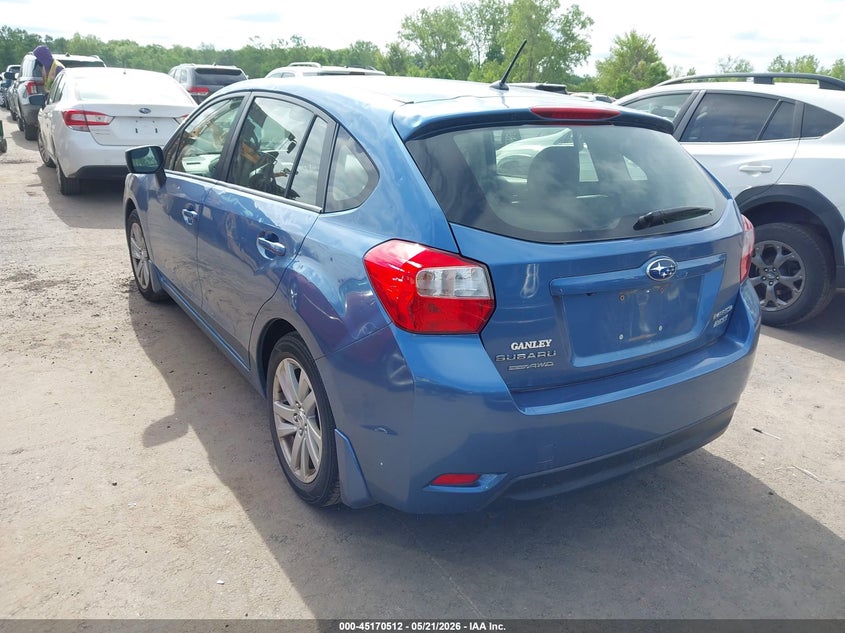Vin: jf1gpac6xfh262219, lot: 45668198, subaru impreza 2.0i premium 20153