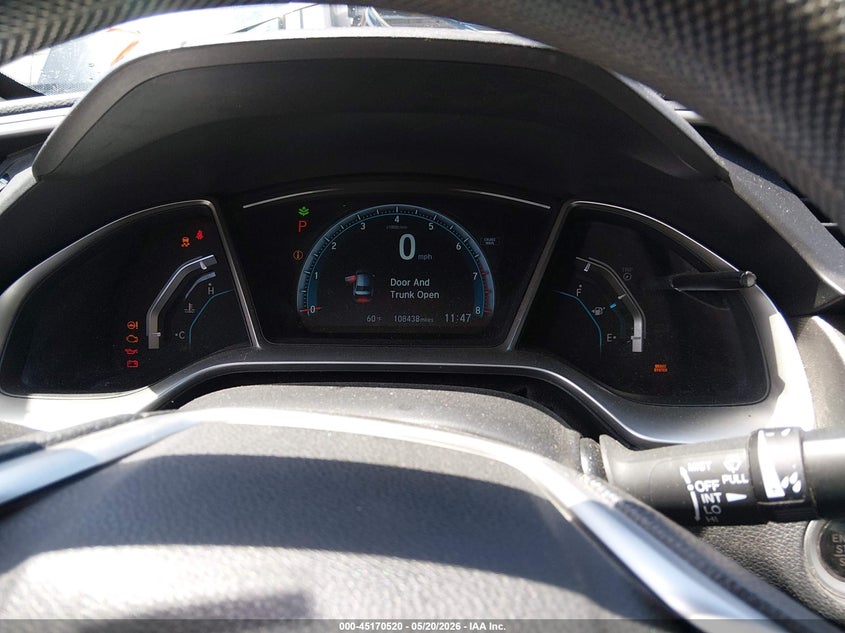 2016 HONDA CIVIC auction photo 7