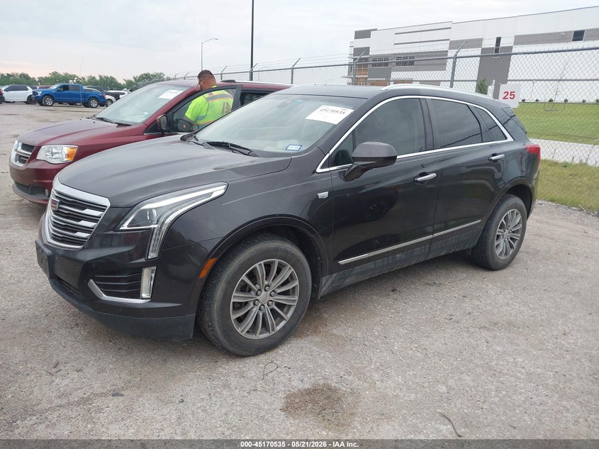 Vin: 1gyknbrs9hz324768, lot: 45668221, cadillac xt5 luxury 20172
