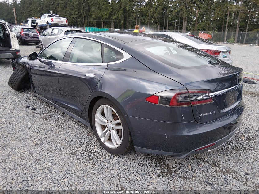 Vin: 5yjsa1h18efp53633, lot: 45668267, tesla model s p85 20143