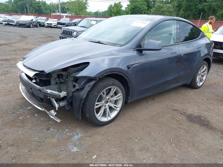 Vin: 7saygdee3pa179835, lot: 45668275, tesla model y awd/long range dual motor all-wheel drive 20232