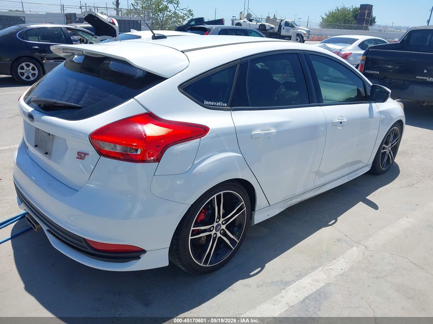 Vin: 1fadp3l91gl234381, lot: 45668286, ford focus st 20164