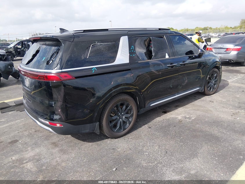 Vin: kndne5h30n6079662, lot: 45668329, kia carnival mpv sx prestige 20224