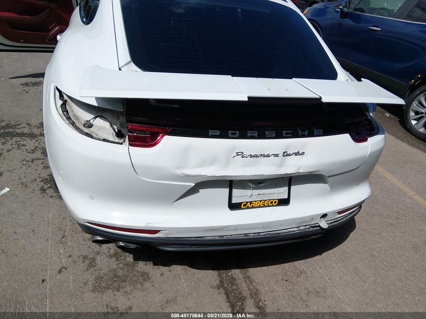 2017 Porsche Panamera Turbo VIN: WP0AF2A70HL151926 Lot: 45170644