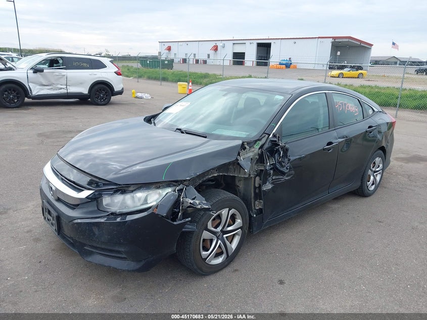 2017 Honda Civic Lx 19XFC2F51HE051283 photo 1