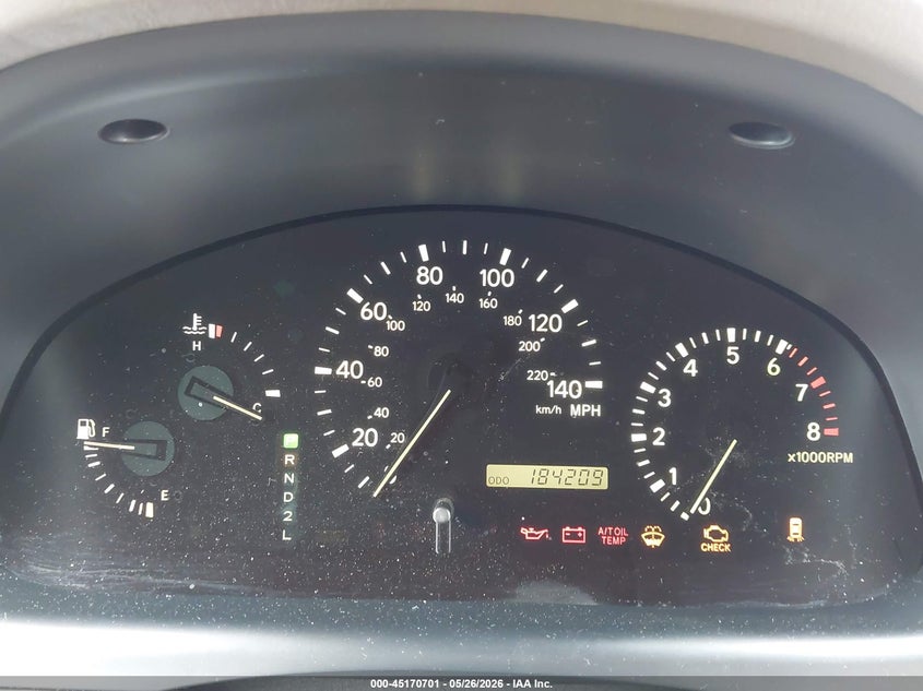 2001 Lexus Rx 300 VIN: JTJHF10U310215901 Lot: 45170701