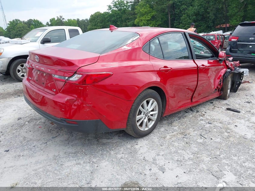 2025 TOYOTA CAMRY auction photo 4