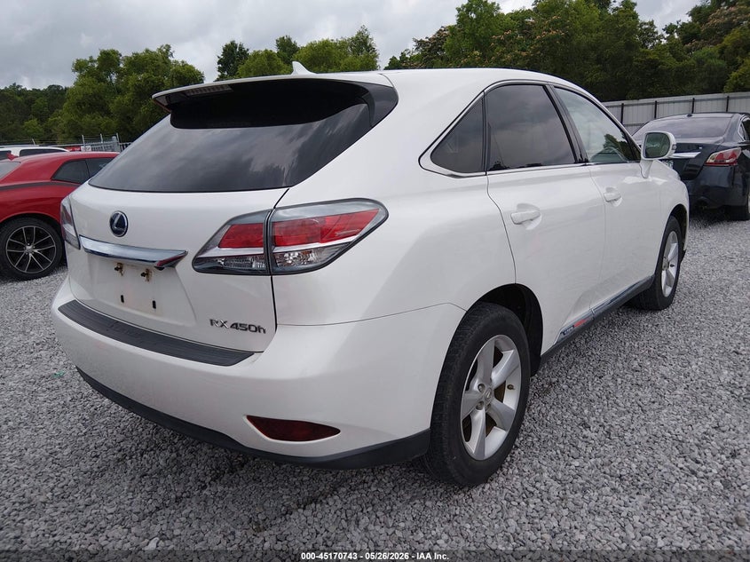 Vin: jtjzb1baxd2007137, lot: 45668429, lexus rx 450h 20134