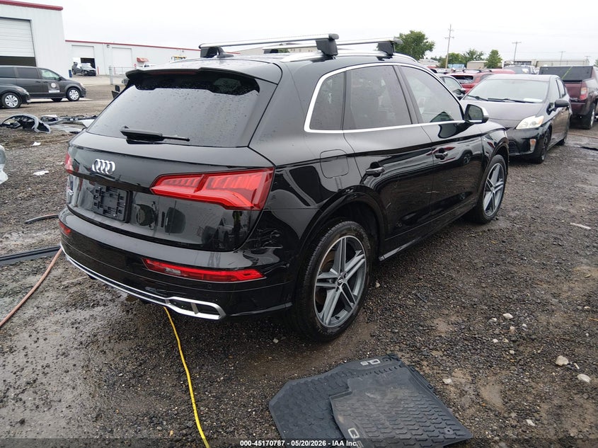 Vin: wa1a4afyxj2013320, lot: 45668473, audi sq5 3.0t premium plus 20184