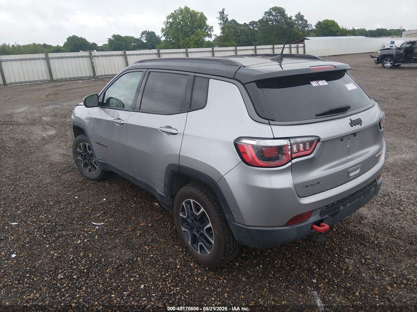 Vin: 3c4njddb6kt739529, lot: 45668492, jeep compass trailhawk 4x4 20193