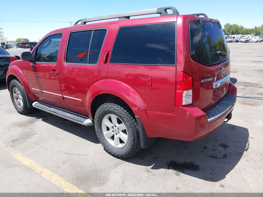 Vin: 5n1ar1nb0bc610231, lot: 45668502, nissan pathfinder sv 20113