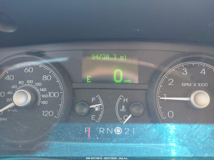 2011 LINCOLN TOWN CAR SEDAN 4.6L V-8 239HP