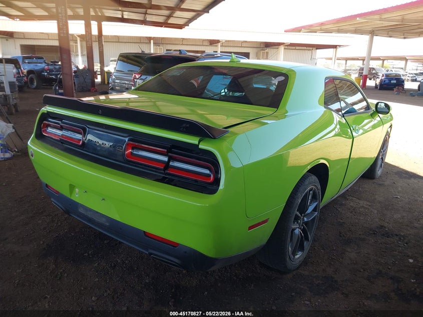 Vin: 2c3cdzgg6ph663009, lot: 45668514, dodge challenger sxt awd 20234