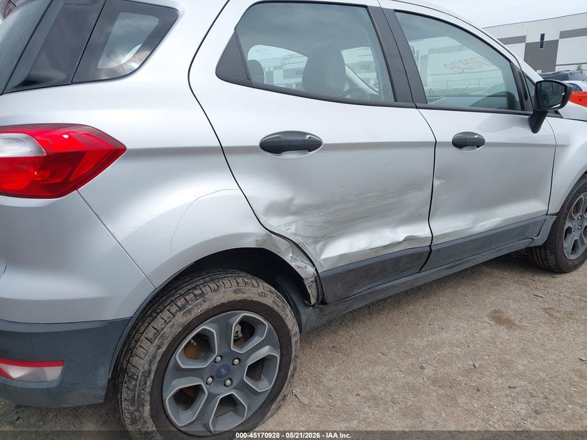 2021 Ford Ecosport S VIN: MAJ3S2FE7MC452186 Lot: 45170928