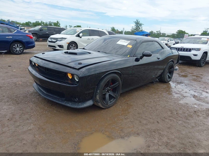 Vin: 2c3cdzbt3gh221874, lot: 45668671, dodge challenger r/t shaker 20162