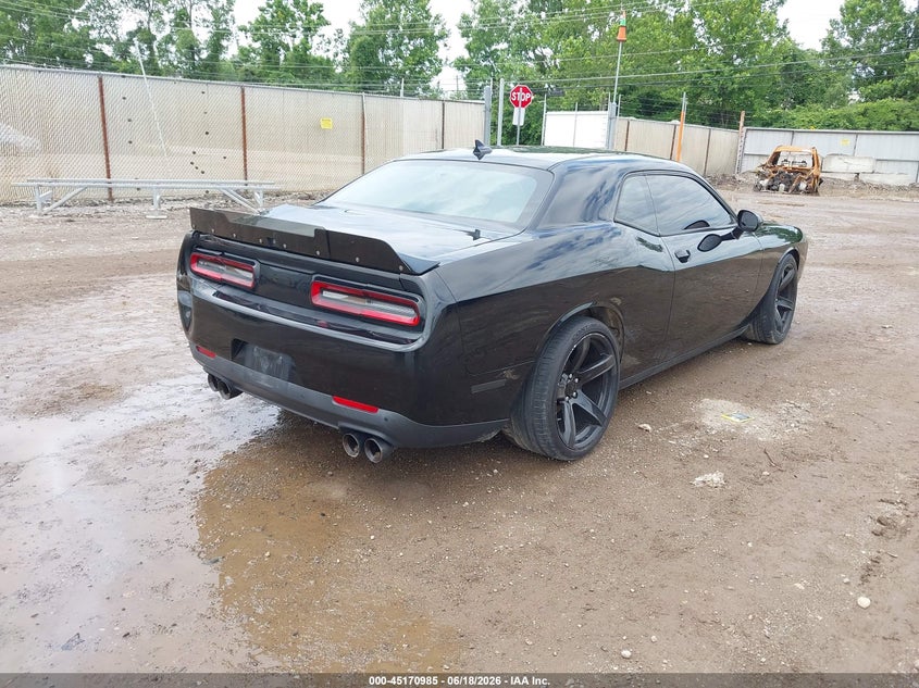 Vin: 2c3cdzbt3gh221874, lot: 45668671, dodge challenger r/t shaker 20164