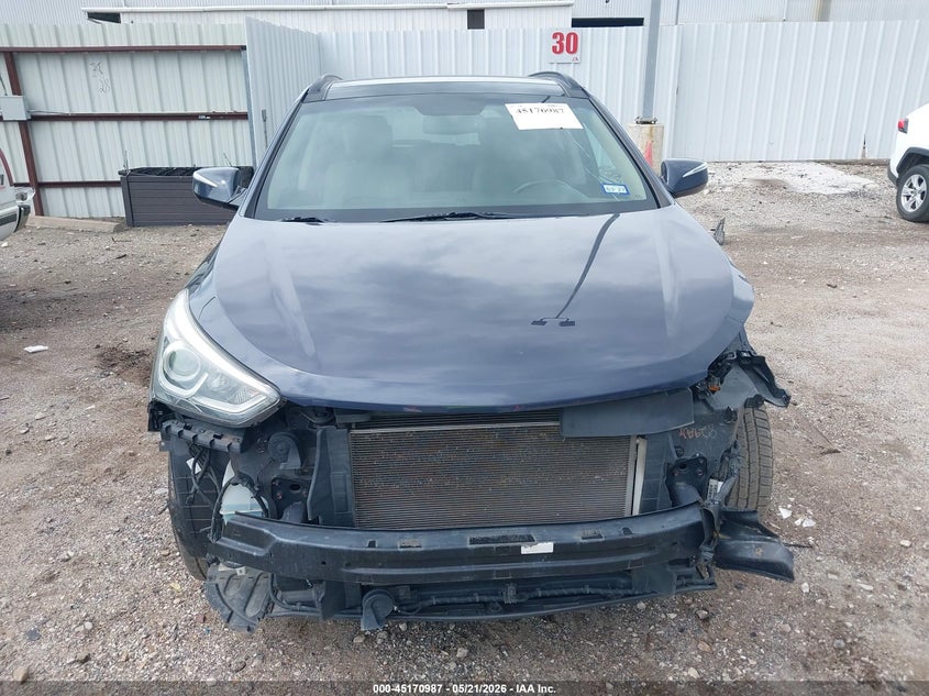 VIN 5XYZU3LB5HG457631 2017 HYUNDAI SANTA FE SPORT 2.4L