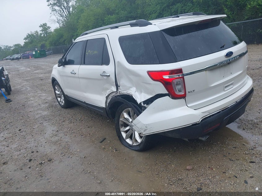 Vin: 1fmhk8d87bga75991, lot: 45668677, ford explorer xlt 20113