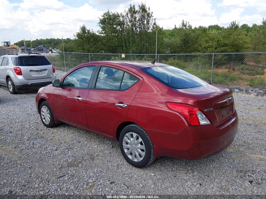 Vin: 3n1cn7ap5cl856617, lot: 45668683, nissan versa 1.6 sv 20123