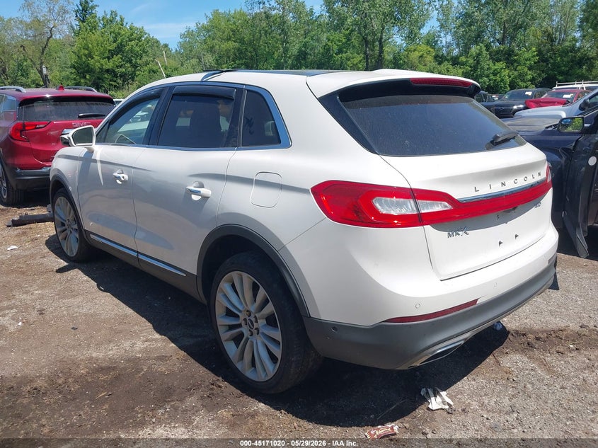2016 LINCOLN MKX auction photo 3