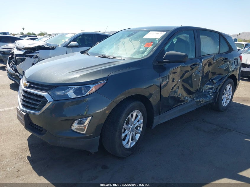 2020 Chevrolet Equinox Fwd Ls 3GNAXHEVXLS655435 photo 1