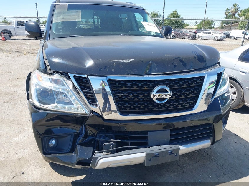 2017 Nissan Armada Sv VIN: JN8AY2NC1H9505231 Lot: 45171084