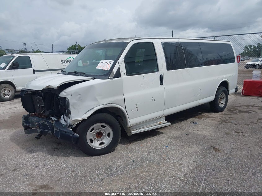Vin: 1ga2gzdg7a1128577, lot: 45668821, chevrolet express 3500 ls 20102