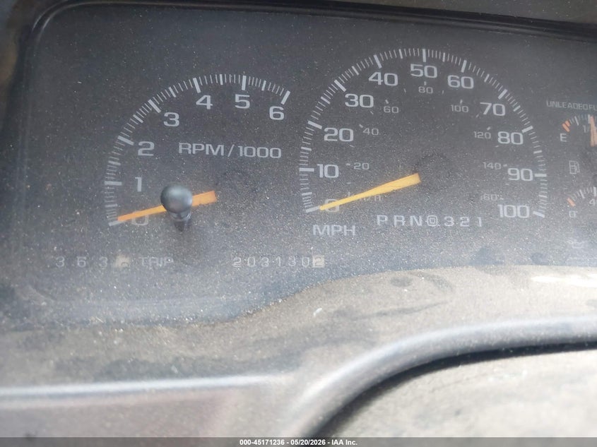 CHEVROLET K1500 1998 VIN 2GCEK19R5W1254016