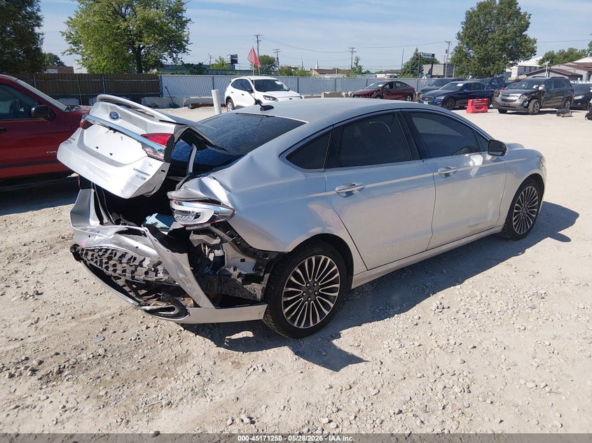 Vin: 3fa6p0d98jr151111, lot: 45668936, ford fusion titanium 20184