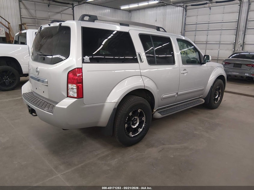 Vin: 5n1ar1nb2bc601045, lot: 45668939, nissan pathfinder sv 20114