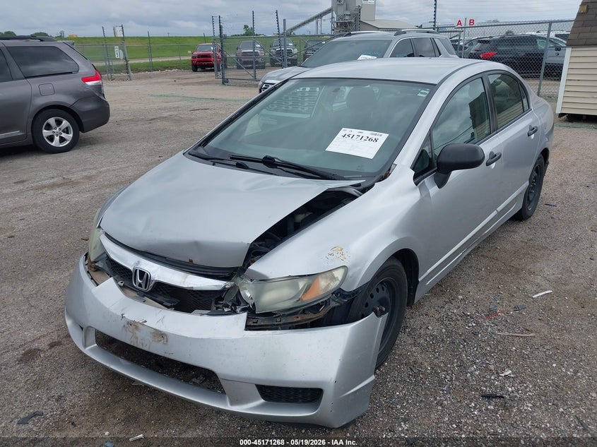 2009 Honda Civic Vp 2HGFA16379H338004 photo 1