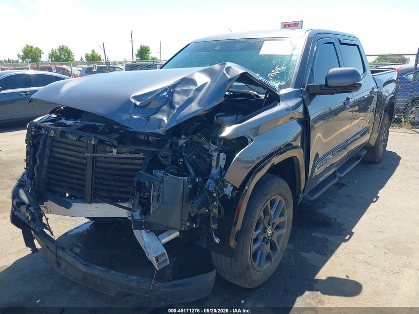 Vin: 5tfnc5db9sx103272, lot: 45668962, toyota tundra hybrid platinum hybrid crewmax 5.5' bed 20252