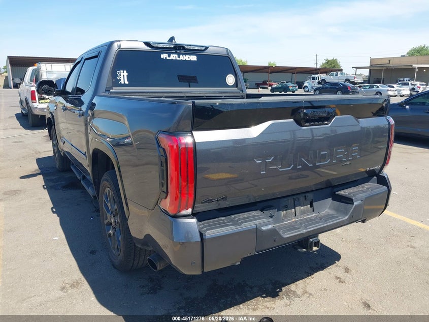 Vin: 5tfnc5db9sx103272, lot: 45668962, toyota tundra hybrid platinum hybrid crewmax 5.5' bed 20253