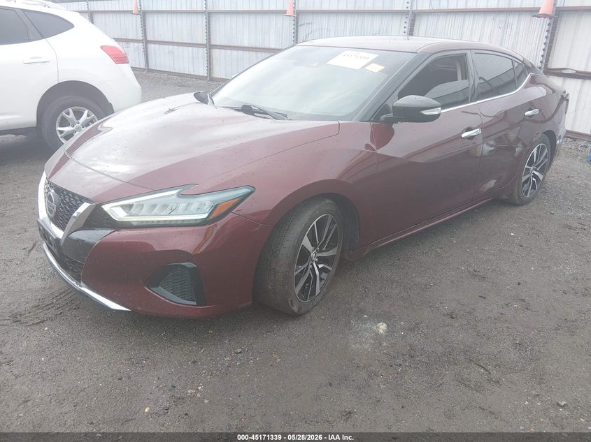 Vin: 1n4aa6cv4mc513810, lot: 45669025, nissan maxima sv xtronic cvt 20212
