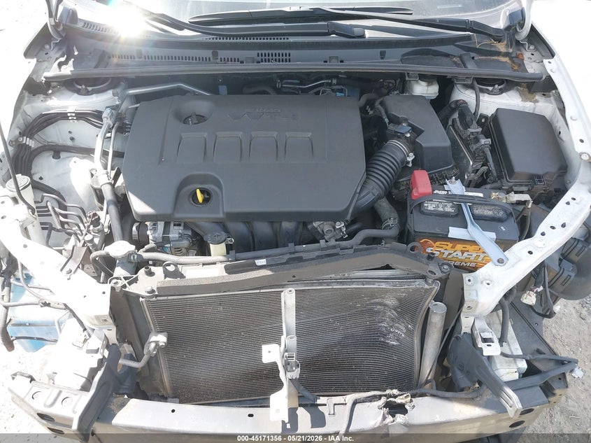 2019 TOYOTA COROLLA SEDAN 1.8L I-4 DOHC, VVT, 132HP