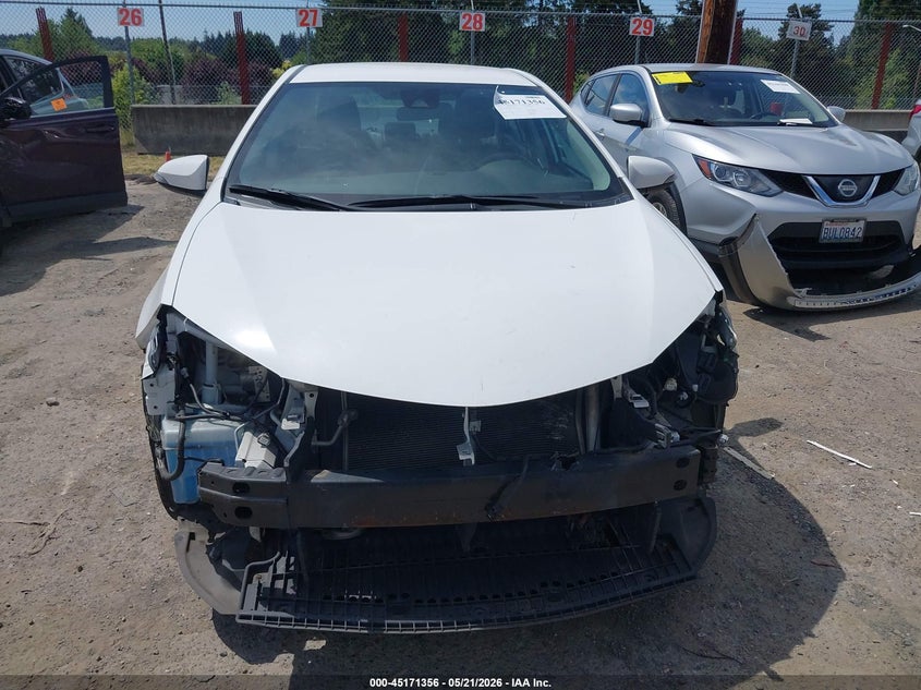 2019 TOYOTA COROLLA SEDAN 1.8L I-4 DOHC, VVT, 132HP