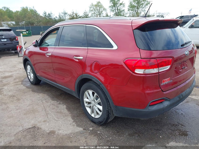 2016 KIA SORENTO auction photo 3