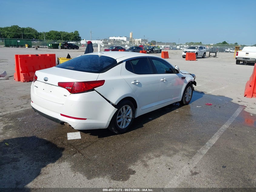 Vin: knagm4a7xd5410736, lot: 45669059, kia optima lx 20134
