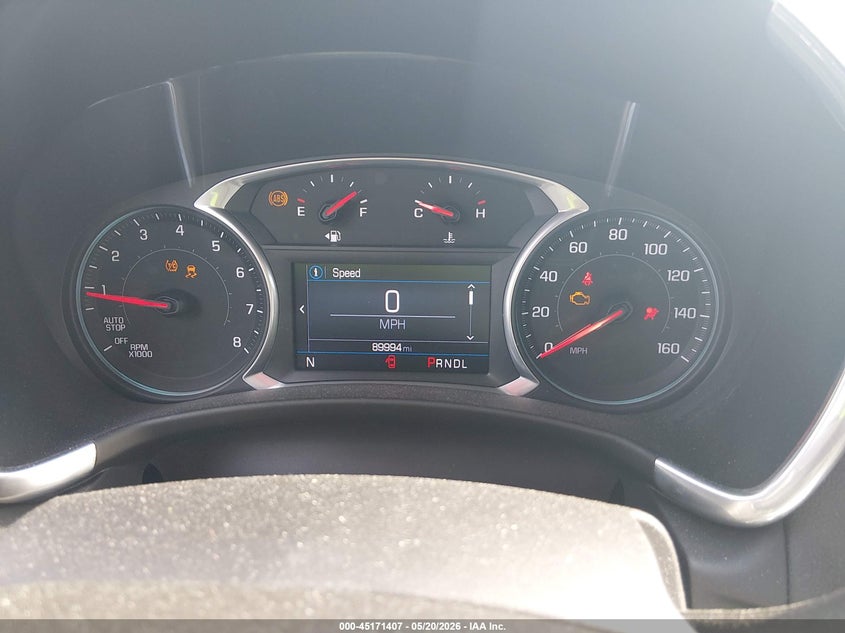 CHEVROLET EQUINOX 2019 VIN 3GNAXUEV4KL309737